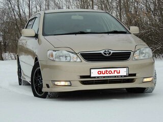 2001 Toyota Corolla Runx IX (E120, E130), золотистый, 700000 рублей, вид 2