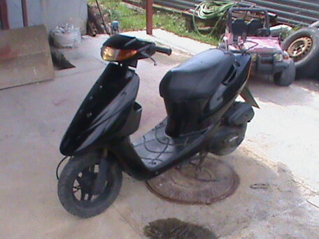1997 Suzuki Lets 2, чёрный, 45000 рублей, вид 3
