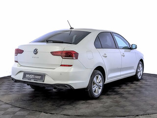 2020 Volkswagen Polo VI, белый, 1600000 рублей, вид 5