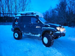 2008 УАЗ Патриот 3163 I, чёрный, 870000 рублей, вид 2