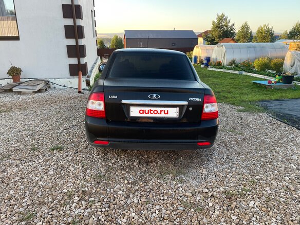 2014 Lada (ВАЗ) Priora I Рестайлинг, синий - вид 2