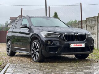 2017 BMW X1 20i xDrive II (F48), чёрный, 2100000 рублей, вид 3