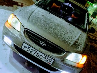 2005 Hyundai Accent ТагАЗ II, серебристый, 320000 рублей, вид 3
