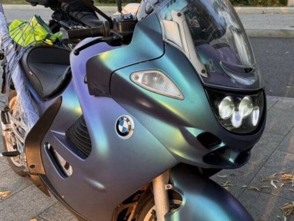2003 BMW K 1200 GT, фиолетовый, 690000 рублей - вид 14