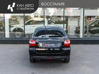 2014 Lada (ВАЗ) Granta I, чёрный, 399540 рублей, вид 4