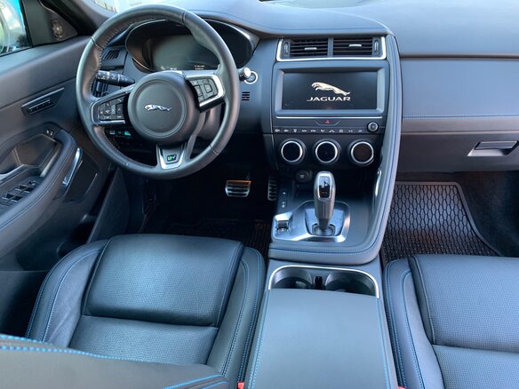 2018 Jaguar E-Pace, синий - вид 13