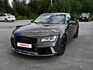 2010 Audi A7 I (4G), коричневый, 1900000 рублей, вид 3