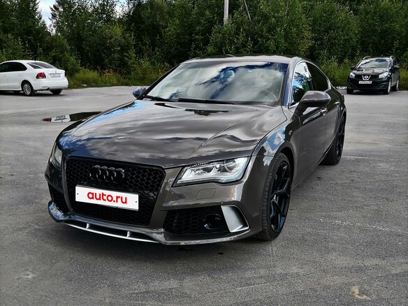 2010 Audi A7 I (4G), коричневый, 1900000 рублей - вид 2
