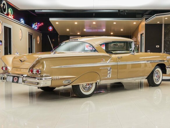1958 Chevrolet Impala II, коричневый - вид 8