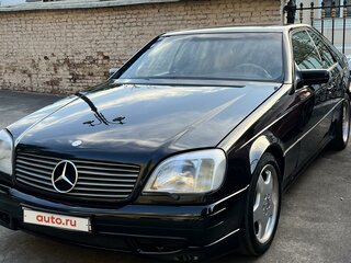 1997 Mercedes-Benz CL-Класс 500 I (C140), чёрный, 1316000 рублей, вид 3