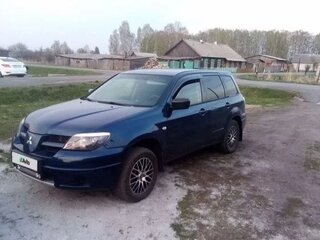 2004 Mitsubishi Outlander I, синий, 550000 рублей, вид 1