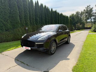 2015 Porsche Cayenne Turbo II Рестайлинг (958), чёрный, 3900000 рублей, вид 1