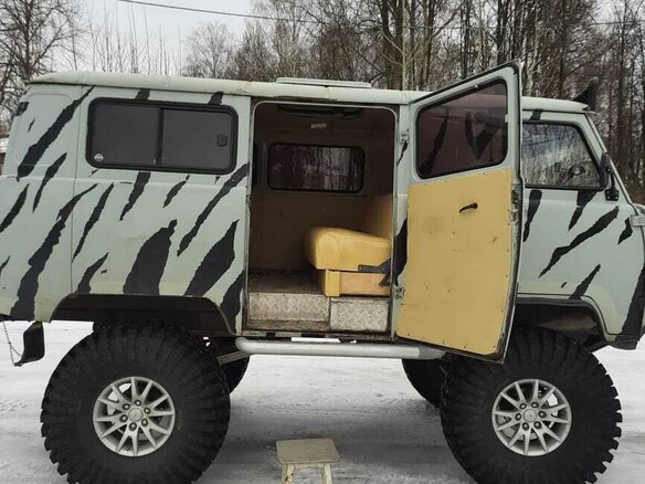 1994 УАЗ 3962, серебристый, 2000000 рублей - вид 6