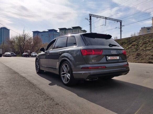 2016 Audi Q7 II (4M), серый, 3650000 рублей - вид 7