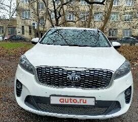 2018 Kia Sorento III Prime Рестайлинг, белый, 2600000 рублей, вид 1