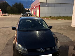 2013 Volkswagen Polo V, чёрный, 875000 рублей, вид 1
