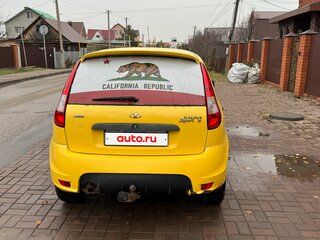 2011 Lada (ВАЗ) Kalina Sport I, жёлтый, 330000 рублей, вид 4