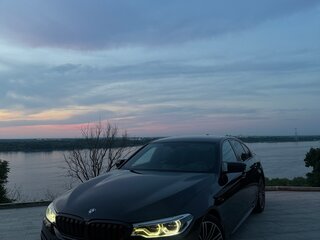 2018 BMW 5 серии 530i xDrive VII (G30/G31/G38), чёрный, 3800000 рублей, вид 2