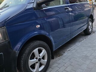 2010 Volkswagen Transporter T5 Рестайлинг, синий, 1450000 рублей, вид 4