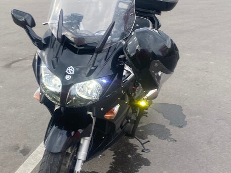 2008 Yamaha FJR1300, чёрный, 665000 рублей, вид 3