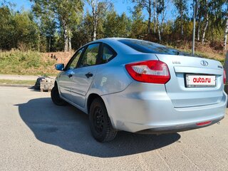 2017 Lada (ВАЗ) Granta I, голубой, 560000 рублей, вид 3