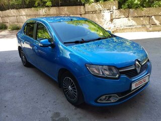 2015 Renault Logan II, синий, 730000 рублей, вид 3