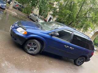 2002 Dodge Caravan 3-speed IV, синий, 650000 рублей, вид 4