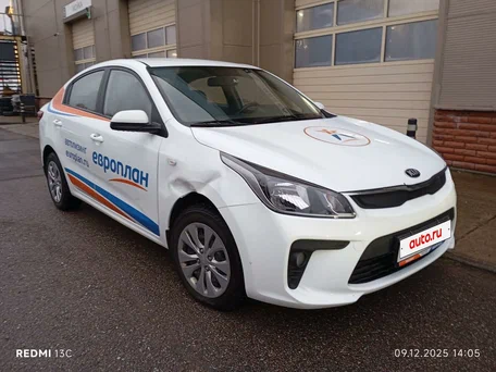 2019 Kia Rio IV, белый, 1445000 рублей, вид 2