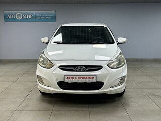 2014 Hyundai Solaris I, белый, 295000 рублей, вид 2