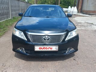 2012 Toyota Camry VII (XV50), чёрный, 1650000 рублей, вид 2