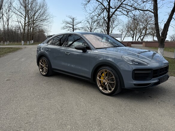 2021 Porsche Cayenne Turbo GT Coupé III, серый, 14000000 рублей - вид 1