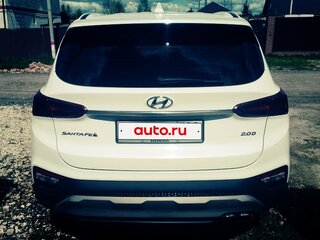 2018 Hyundai Santa Fe IV, белый, 2600000 рублей, вид 4