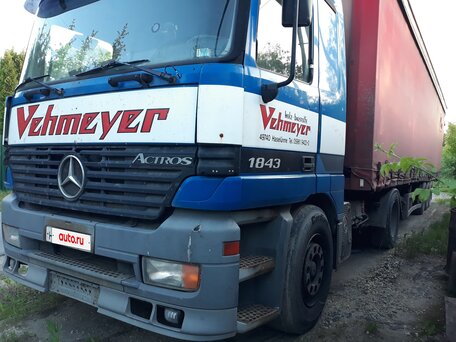 1999 Mercedes-Benz Actros, синий, 1400000 рублей, вид 3