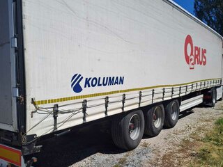 2018 Koluman Полуприцеп шторно-бортовой, серый, 2200000 рублей, вид 1