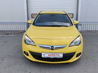 2013 Opel Astra GTC J Рестайлинг, жёлтый, 850000 рублей, вид 2