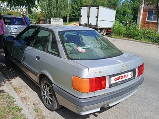 1987 Audi 80 IV (B3), серебристый, 83000 рублей, вид 4