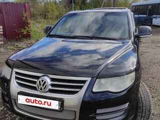 2008 Volkswagen Touareg I Рестайлинг, чёрный, 1600000 рублей, вид 3