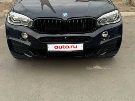 2018 BMW X6 40d II (F16), чёрный, 4200000 рублей, вид 2