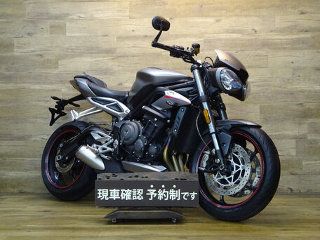 2018 Triumph Street Triple, серый, 760000 рублей, вид 1