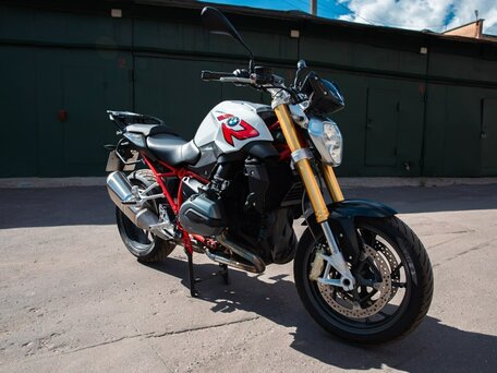 2015 BMW R 1200 R, белый, 950000 рублей, вид 1