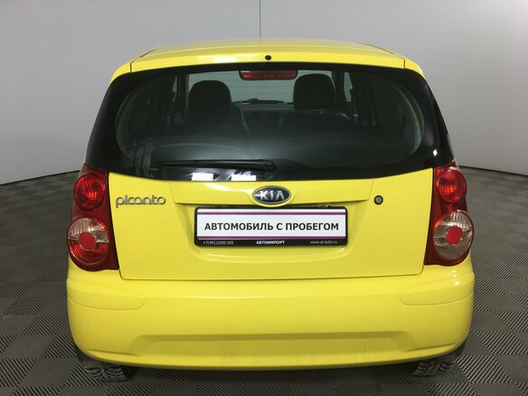 2009 Kia Picanto I Рестайлинг, жёлтый - вид 7