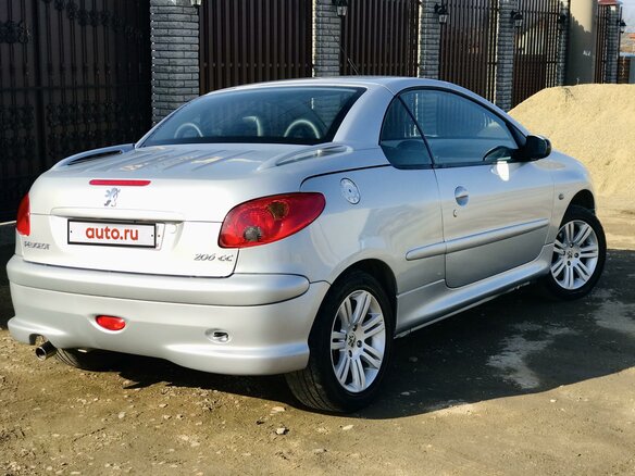 2003 Peugeot 206, серебристый - вид 15