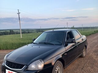 2012 Lada (ВАЗ) Priora I, чёрный, 260000 рублей, вид 1