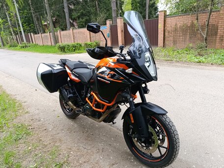 2017 KTM 1090 Adventure, оранжевый, 1090000 рублей, вид 3