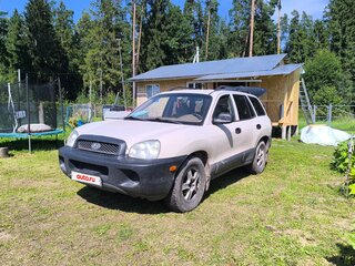 2001 Hyundai Santa Fe I, золотистый, 380000 рублей, вид 1