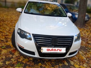 2006 Volkswagen Passat B6, белый, 970000 рублей, вид 1