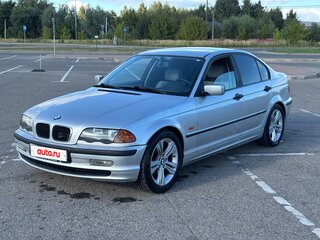 2000 BMW 3 серии 316i IV (E46), серебристый, 499000 рублей, вид 1