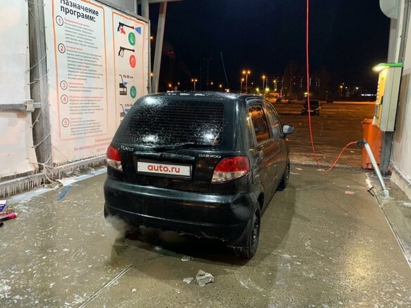 2011 Daewoo Matiz I Рестайлинг, чёрный - вид 3