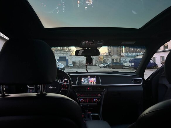 2017 Kia Optima IV, синий, 2450000 рублей - вид 10