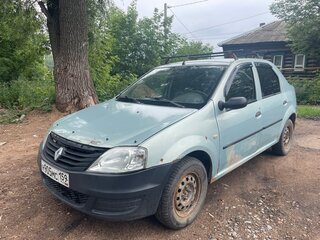 2007 Renault Logan I, зелёный, 300000 рублей, вид 1